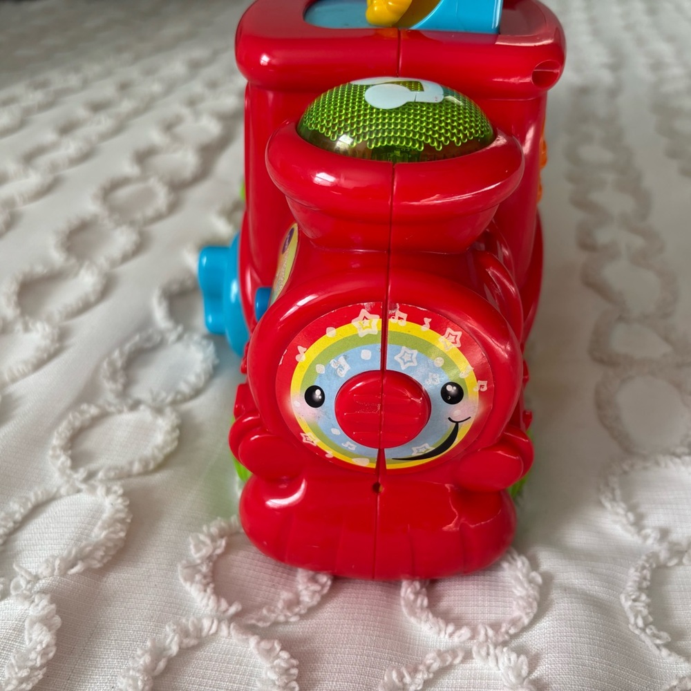 Interactive Red Train Toy with Sounds - Picture 4 of 6